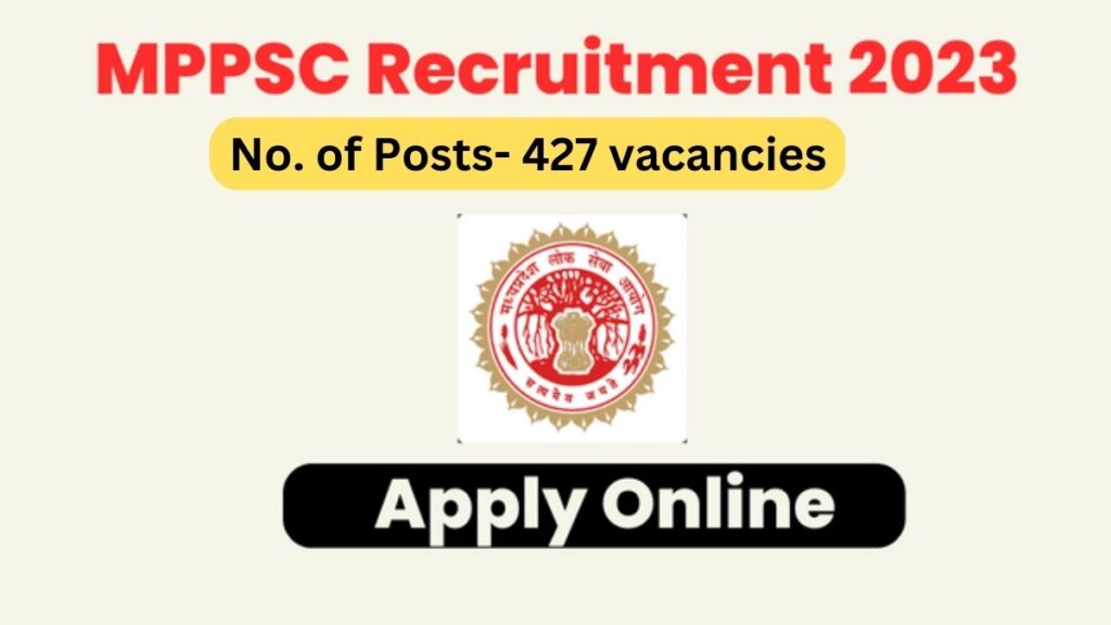 MPPSC Latest Recruitment 2023