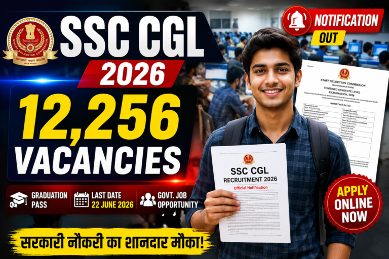 SSC CGL Recruitment 2026
